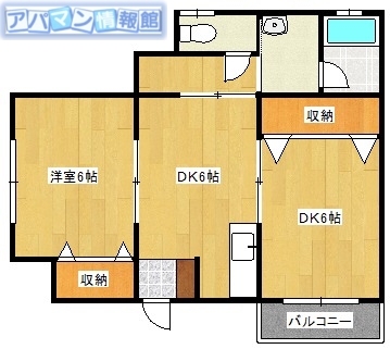 【デュープレックス青山の間取り】