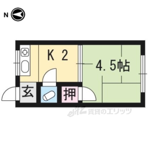 あすか荘の間取り