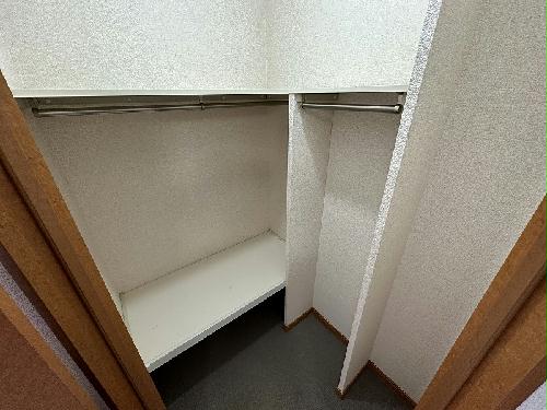 収納　ウォークインクローゼット付きです