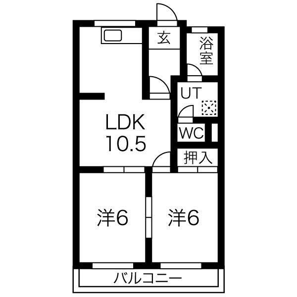 ニューハイム２_間取り_0