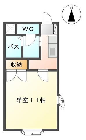 ラボーテ栄の間取り