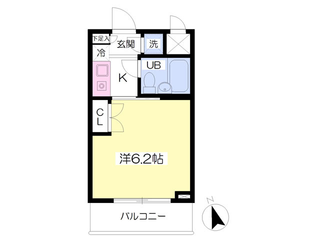 方南町プラザの間取り