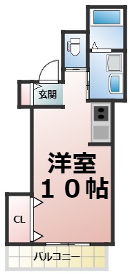 Coco覚王山2の間取り