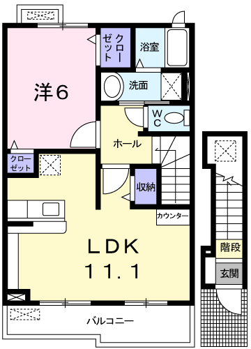 シーベル5の間取り