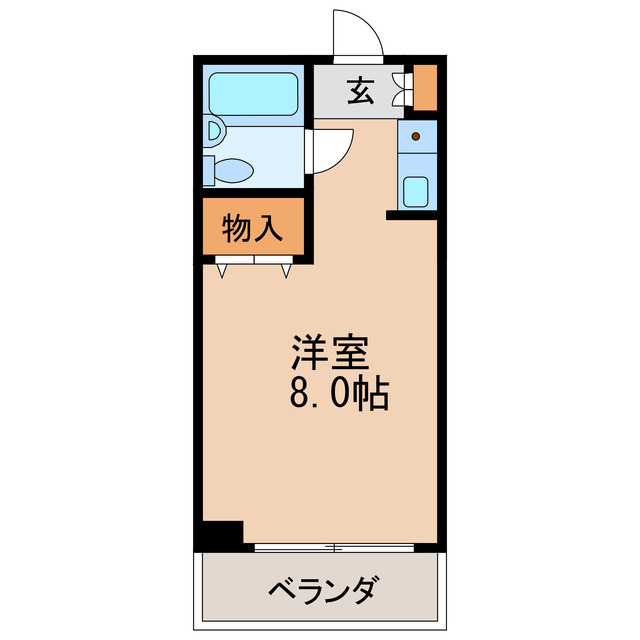 ラフィネ新栄の間取り