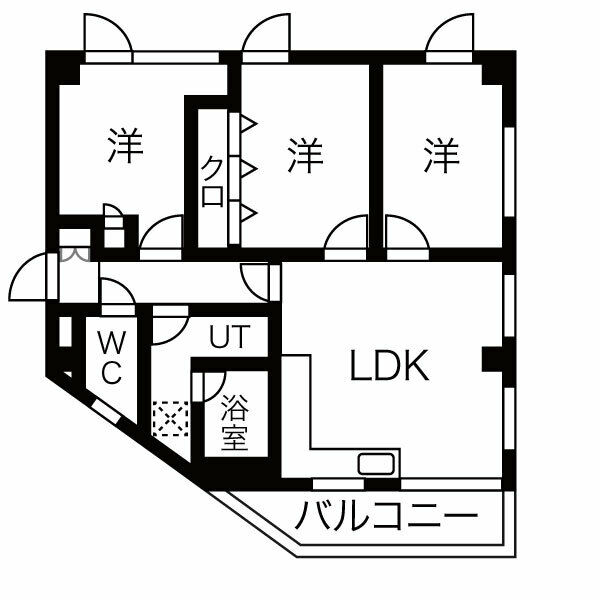 YONESYOHビルの間取り