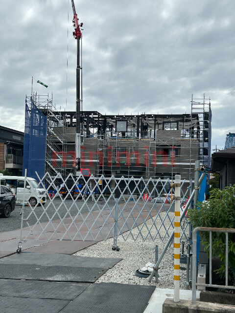 【高槻市宮田町のマンションの駐車場】