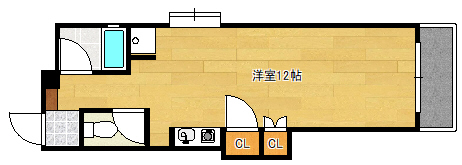 ベルメゾン中広の間取り