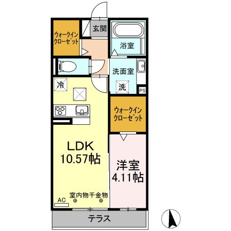 Champetre　シャンペトルの間取り