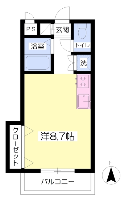 第７成田マンションの間取り