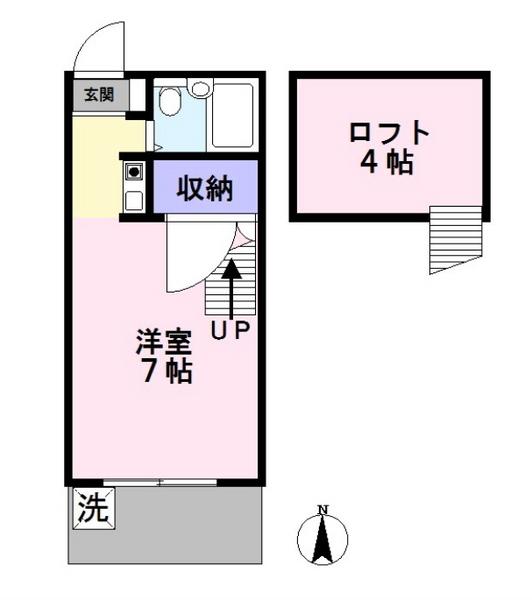 アプロアメニティハイツの間取り