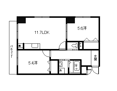 （仮称）伊倉本町新築マンションの間取り