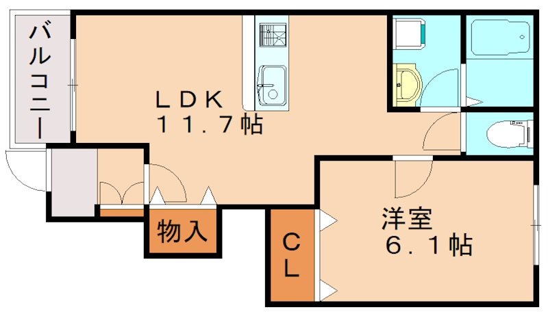 シャルマンハイツの間取り