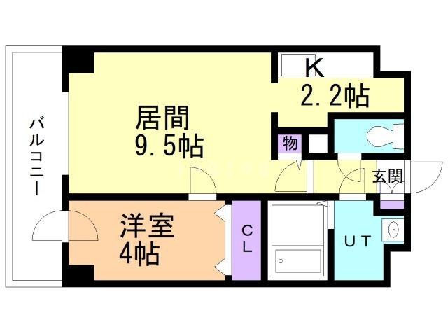 インボイス札幌レジデンスの間取り