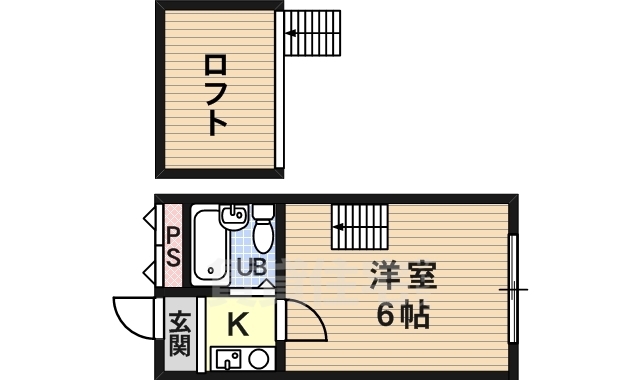 フォンタル西板持A棟の間取り