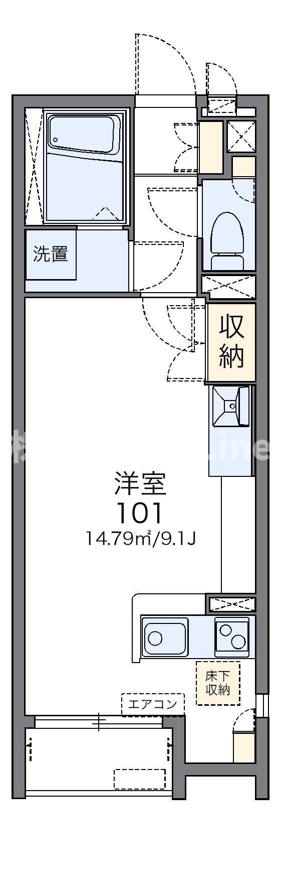 レオネクストクラムIIの間取り