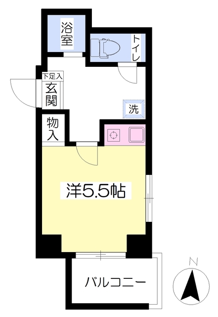 エスポワール松山の間取り