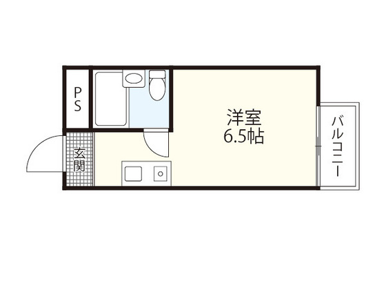 広島市安佐南区祇園のマンションの間取り