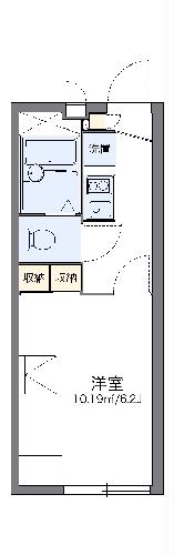 レオパレス行永の間取り