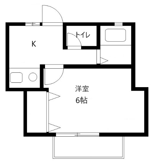 ＨＩＲＯ’Ｓ古川の間取り