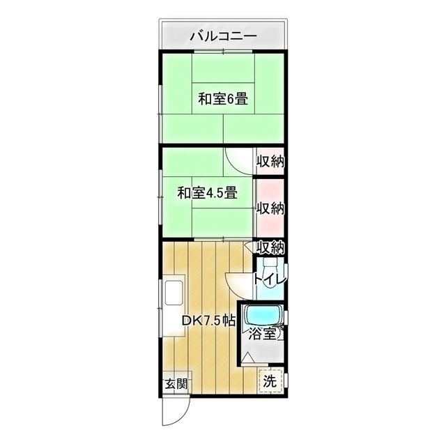 メゾン室野井の間取り