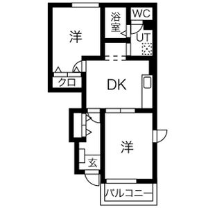 カリーノ　A・Bの間取り