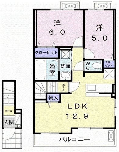 中村家　土佐　IIの間取り