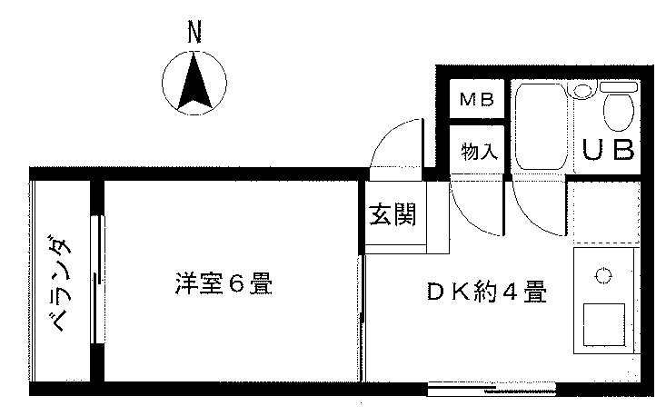 アーバンレジデンス池田の間取り