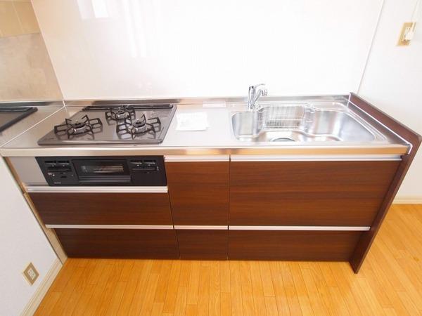 キッチン　同物件他部屋室内写真