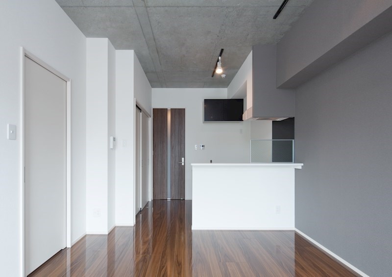 居室・リビング　人気のカウンターキッチンです。