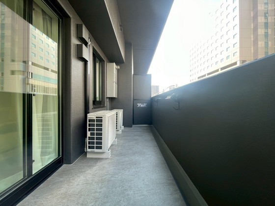 バルコニー　※他号室の写真使用・現況優先