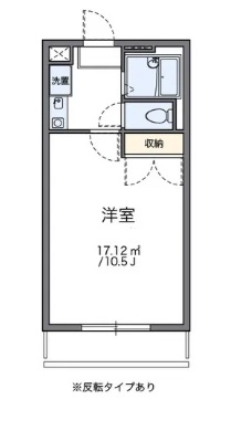 レオパレス源の間取り写真