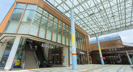 ショッピングセンター　EQUIA朝霞（ショッピングセンター）まで350m