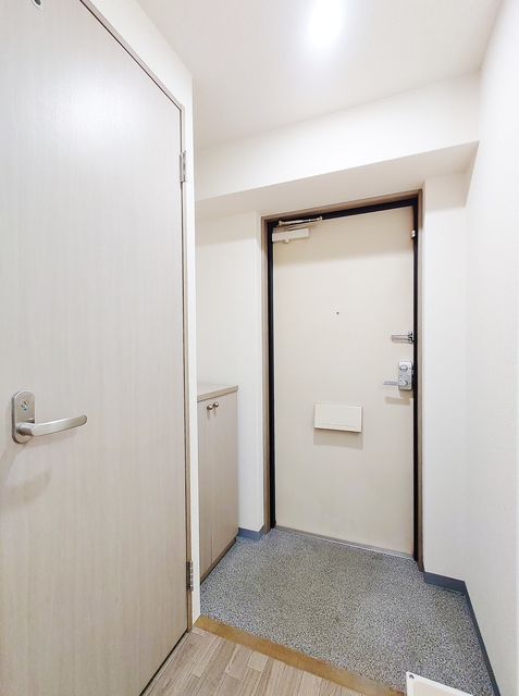 玄関　シューズＢＯＸ付玄関