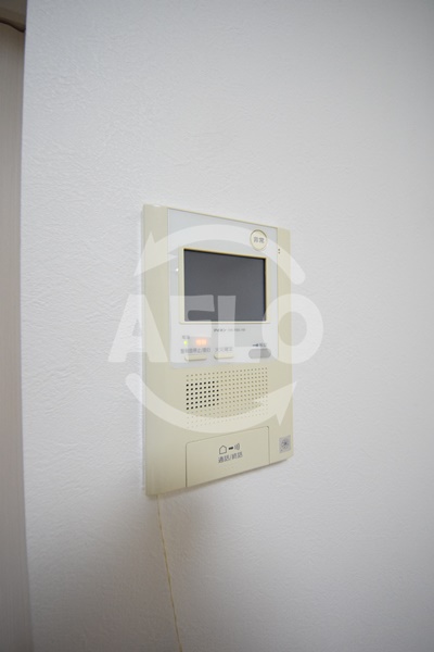 セキュリティ　プラチナム松屋町　モニター付きインターホン