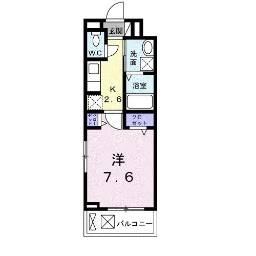 アリュールの間取り写真