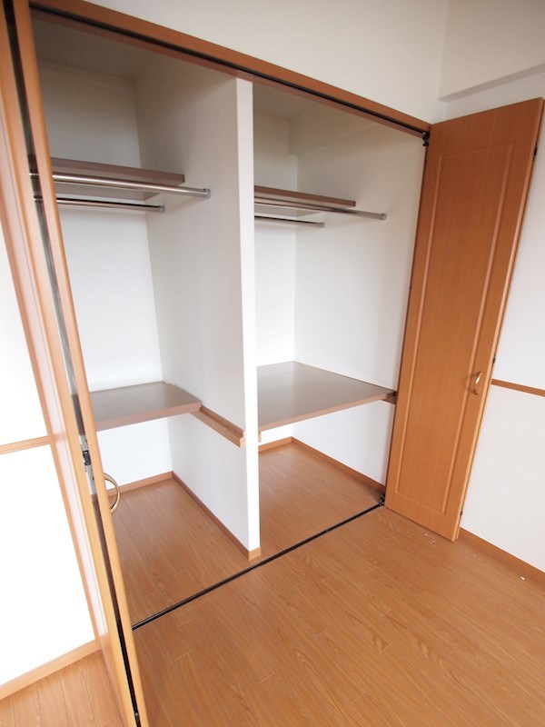 収納　奥行たっぷりの収納。