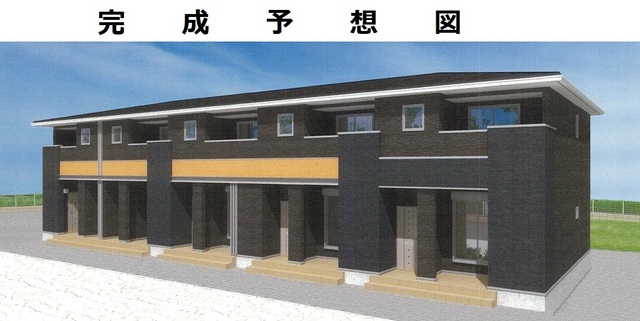 建物外観　お問合せはシティホーム海田センター　082-821-2227