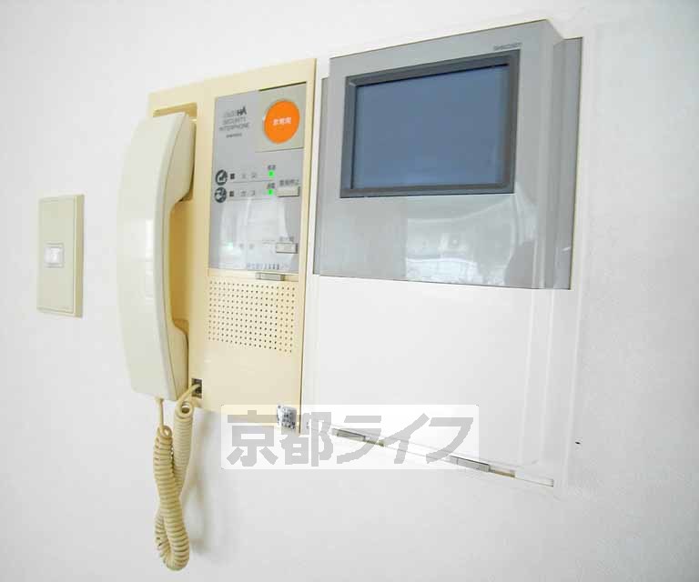 セキュリティ　来客も安心です。