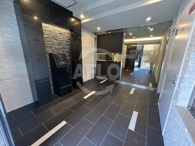 ロビー　アドバンス天王寺南パキラ　ロビー