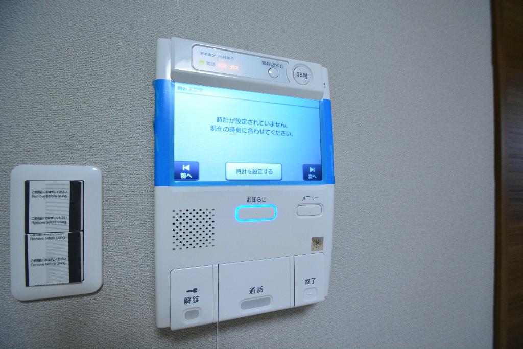 セキュリティ　カメラ付インターホン