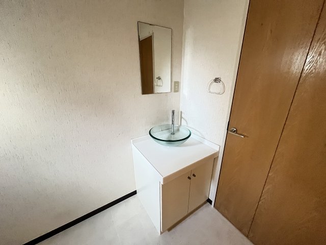 洗面設備　洗面所です