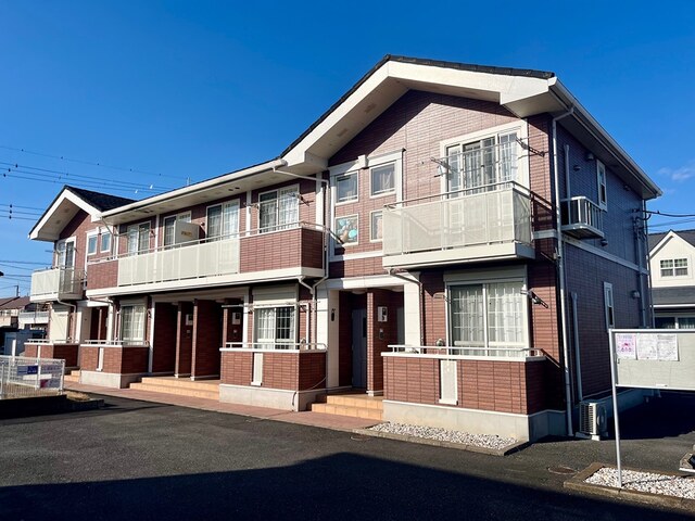 建物外観　防犯カメラ設置物件