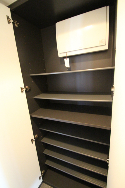 玄関　靴がたくさん入りますね