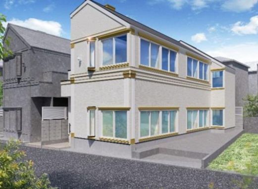 建物外観　フェリスティアラの完成予想パース