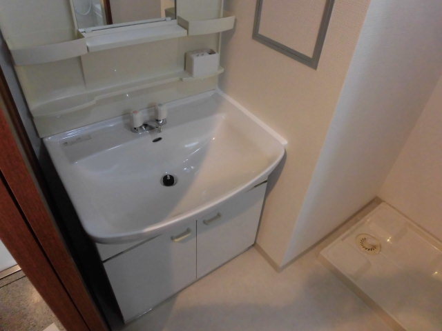 洗面設備　独立洗面所も設置されています