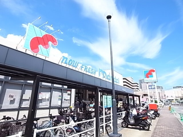 スーパー　万代春日野道店（スーパー）まで424m