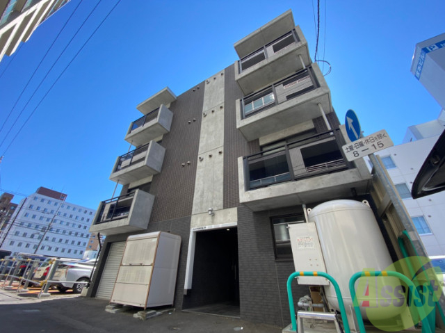建物外観　札幌市中央区北７条西「Ｌａ　Ｆｏｒｔｅ桑園」