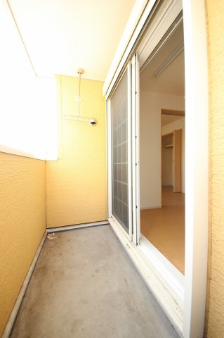 バルコニー　広々としたバルコニーです