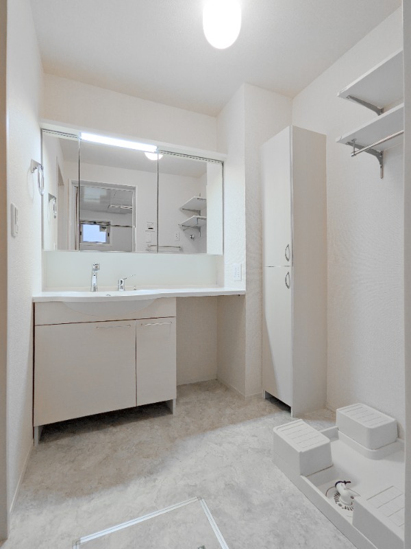 洗面設備　図面と現状に相違がある場合には現状を優先